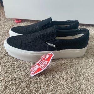 Platform Slip on Vans